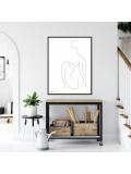 Hildegarde Handsaeme, Elégance tracée, drawing - Artalistic online contemporary art buying and selling gallery