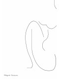 Hildegarde Handsaeme, Elégance tracée, drawing - Artalistic online contemporary art buying and selling gallery