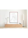 Hildegarde Handsaeme, Poésie des lignes, drawing - Artalistic online contemporary art buying and selling gallery