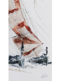 Alain Abramatic, Voiliers, peinture - Galerie de vente et d’achat d’art contemporain en ligne Artalistic