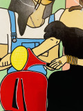 Pepita, Nanas, peinture - Galerie de vente et d’achat d’art contemporain en ligne Artalistic