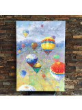 Oxypoint, Hot air balloons, painting - Artalistic online contemporary art buying and selling gallery