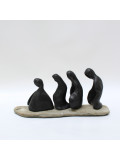 Didier Fournier, Procession, sculpture - Galerie de vente et d’achat d’art contemporain en ligne Artalistic