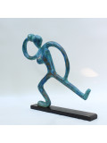 Didier Fournier, Lancer du poids, sculpture - Galerie de vente et d’achat d’art contemporain en ligne Artalistic