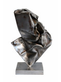 Martinez, Compression tubular, sculpture - Galerie de vente et d’achat d’art contemporain en ligne Artalistic