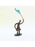 Didier Fournier, Oiseau bleu, sculpture - Galerie de vente et d’achat d’art contemporain en ligne Artalistic