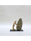 Didier Fournier, Menhir, sculpture - Galerie de vente et d’achat d’art contemporain en ligne Artalistic