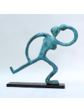 Didier Fournier, Lancer du poids, sculpture - Galerie de vente et d’achat d’art contemporain en ligne Artalistic