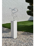 Yannick Bouillault, Serpentant inox, sculpture - Galerie de vente et d’achat d’art contemporain en ligne Artalistic
