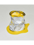 Yannick Bouillault, le vieux pot de peinture jaune, sculpture - Galerie de vente et d’achat d’art contemporain en ligne Artalistic