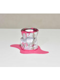 Yannick Bouillault, Le vieux pot de peinture rose, sculpture - Galerie de vente et d’achat d’art contemporain en ligne Artalistic
