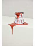 Yannick Bouillault, Le vieux pot de peinture rouge, sculpture - Galerie de vente et d’achat d’art contemporain en ligne Artalistic
