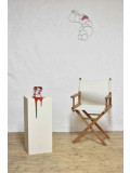 Yannick Bouillault, Le vieux pot de peinture rouge, sculpture - Galerie de vente et d’achat d’art contemporain en ligne Artalistic