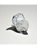 Yannick Bouillault, Le vieux pot de peinture noir, sculpture - Galerie de vente et d’achat d’art contemporain en ligne Artalistic