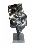 Martinez, Compression tubular, sculpture - Galerie de vente et d’achat d’art contemporain en ligne Artalistic