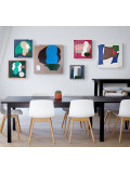 A-Wibaa, Kronos Kairos Aion 50, painting - Artalistic online contemporary art buying and selling gallery