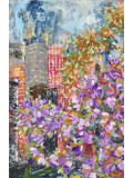 Anne Robin, Avis de tempête, peinture - Galerie de vente et d’achat d’art contemporain en ligne Artalistic