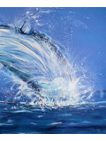 Tolliac, Baleine, peinture - Galerie de vente et d’achat d’art contemporain en ligne Artalistic