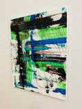 Karl Lagasse, Bleu style, peinture - Galerie de vente et d’achat d’art contemporain en ligne Artalistic