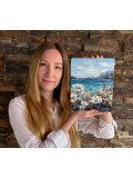 Oxypoint, Blooming seashore, peinture - Galerie de vente et d’achat d’art contemporain en ligne Artalistic
