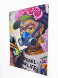 Vincent Bardou, Frida Kahlo, peinture - Galerie de vente et d’achat d’art contemporain en ligne Artalistic