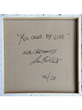 Luca Cartoonist, You color my life, peinture - Galerie de vente et d’achat d’art contemporain en ligne Artalistic