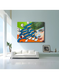 Gardani, Chasing Audrey Hepburn, peinture - Galerie de vente et d’achat d’art contemporain en ligne Artalistic