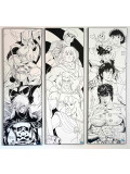 Jean Techer, Manga, dessin - Galerie de vente et d’achat d’art contemporain en ligne Artalistic