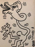 Keith Haring, sans titre, dessin - Galerie de vente et d’achat d’art contemporain en ligne Artalistic