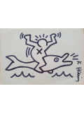 Keith Haring (d'après), Sans titre, dessin - Galerie de vente et d’achat d’art contemporain en ligne Artalistic