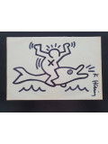 Keith Haring (d'après), Sans titre, dessin - Galerie de vente et d’achat d’art contemporain en ligne Artalistic