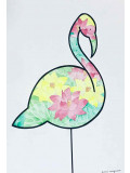 Ami Imaginaire, Flamingo, dessin - Galerie de vente et d’achat d’art contemporain en ligne Artalistic