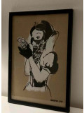 Banksy, Blanche neige, dessin - Galerie de vente et d’achat d’art contemporain en ligne Artalistic
