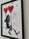 Rose, Swing, dessin - Galerie de vente et d’achat d’art contemporain en ligne Artalistic