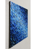 Jonathan Pradillon, Diagonale bleue, peinture - Galerie de vente et d’achat d’art contemporain en ligne Artalistic
