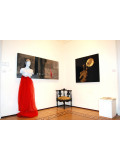 Massimo Attardi, Nudo con giglio, photo - Galerie de vente et d’achat d’art contemporain en ligne Artalistic