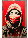 Faker, Girl vandal, edition - Galerie de vente et d’achat d’art contemporain en ligne Artalistic