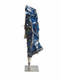 Martinez, compression face, sculpture - Galerie de vente et d’achat d’art contemporain en ligne Artalistic