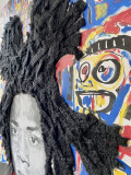 François Farcy, Faces of Basquiat, peinture - Galerie de vente et d’achat d’art contemporain en ligne Artalistic