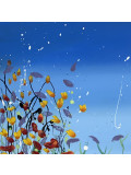 Claude Conte, Symphonie de fleurs, peinture - Galerie de vente et d’achat d’art contemporain en ligne Artalistic