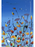 Claude Conte, Symphonie de fleurs, peinture - Galerie de vente et d’achat d’art contemporain en ligne Artalistic