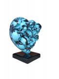 VL, Heart skull, sculpture - Galerie de vente et d’achat d’art contemporain en ligne Artalistic