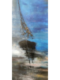 Marie Line Robert, Bateau ivre, peinture - Galerie de vente et d’achat d’art contemporain en ligne Artalistic