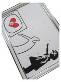VL, Lineas and Banksy girl, dessin - Galerie de vente et d’achat d’art contemporain en ligne Artalistic