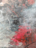 Marie-Line Robert, Roches rouges, peinture - Galerie de vente et d’achat d’art contemporain en ligne Artalistic