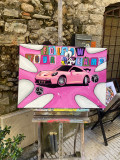 Pauline Cornée, Follow your dream Snoopy, peinture - Galerie de vente et d’achat d’art contemporain en ligne Artalistic