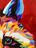 Françoise Augustine, Fred, peinture - Galerie de vente et d’achat d’art contemporain en ligne Artalistic