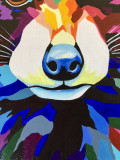 Françoise Augustine, Fred, peinture - Galerie de vente et d’achat d’art contemporain en ligne Artalistic