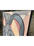 Annemarie Laffont, Elephant mix, peinture - Galerie de vente et d’achat d’art contemporain en ligne Artalistic