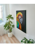 Helena Monniello, Joueur, peinture - Galerie de vente et d’achat d’art contemporain en ligne Artalistic